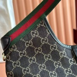 Gucci Classic GG Denim Tote Bag Handbag Size: 25 x 20 x 15 CM