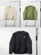 The North Face Fashion Classic Embroidery Plaid Crew Neck Cotton Jacket