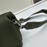 Loewe New Classic Logo Nylon Flip Shoulder Bag Size: 20 x 6 x 13 CM