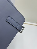 Loewe New Classic Logo Cowhide Jacquard Shoulder Strap Shoulder Bag Crossbody Bag Size: 24.5 x 18 x 10.5 CM