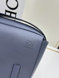 Loewe New Classic Logo Cowhide Jacquard Shoulder Strap Shoulder Bag Crossbody Bag Size: 24.5 x 18 x 10.5 CM