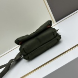 Loewe New Classic Logo Nylon Flip Shoulder Bag Size: 20 x 6 x 13 CM