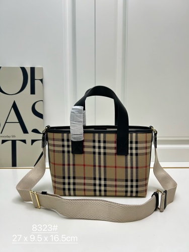 Burberry New Classic Checkered Tote Bag Crossbody Bag Size: 27 x 9.5 x 16.5 CM