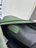 Loewe New Classic Logo Cowhide Jacquard Shoulder Strap Shoulder Bag Crossbody Bag Size: 24.5 x 18 x 10.5 CM