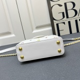 Louis Vuitton Fashion Logo Printed Chain Flip Handbag Crossbody Bag