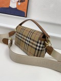 Burberry Classic Checkered Handbag Crossbody Bag Size: 24 x 8 x 14 CM