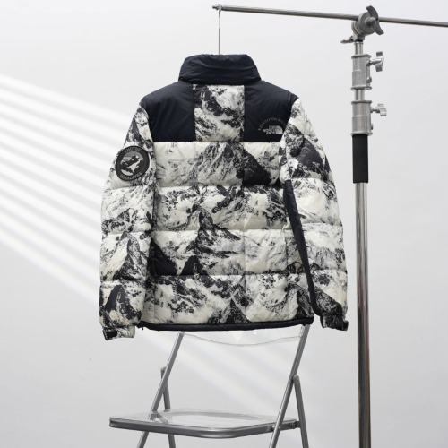 The North Face New Embroidered Snow Mountain Printed Warm Down Coat