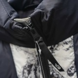 The North Face New Embroidered Snow Mountain Printed Warm Down Coat