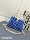 Louis Vuitton Fashion Logo Printed Mini Flip Denim Handbag Crossbody Bag Size: 27 x 18 x 9 CM