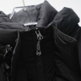 The North Face Fashion Classic Double Zipper Long Hooded Down Jacket
