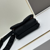 Loewe New Classic Logo Nylon Flip Shoulder Bag Size: 20 x 6 x 13 CM