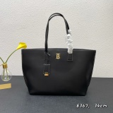 Burberry Classic Leather Tote Bag Shoulder Bag Size: 34 x 14 x 28 CM