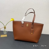 Burberry Classic Leather Tote Bag Shoulder Bag Size: 34 x 14 x 28 CM