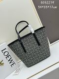 Loewe New Classic Embroidered Tote Bag Shopping Bag Size: 54.5 x 35 x 17 CM