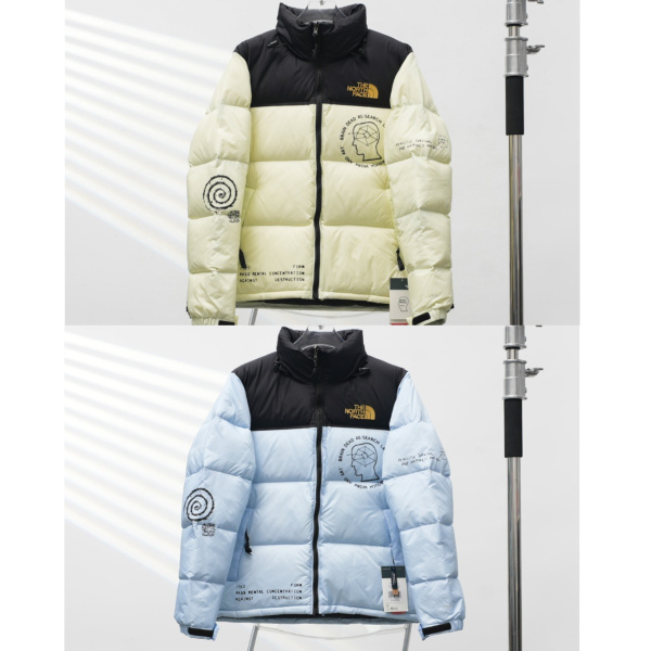 The North Face Fashion Unisex Brain Dead Logo Down Jacket
