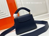 Louis Vuitton Fashion Elegant Letter Handbag Crossbody Bag Size: 21 x 14 x 8 CM
