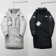 The North Face Fashion Classic Double Zipper Long Hooded Down Jacket