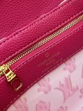 Louis Vuitton Fashion Mini Rattan Flip Bag Crossbody Bag Size: 21 x 14 x 8 CM