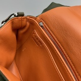 Loewe New Classic Logo Nylon Flip Shoulder Bag Size: 24 x 17 x 9 CM