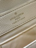 Louis Vuitton Fashion Logo Printed Mini Flip Denim Handbag Crossbody Bag Size: 21 x 14 x 8 CM