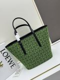 Loewe New Classic Embroidered Tote Bag Shopping Bag Size: 54.5 x 35 x 17 CM