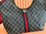 Gucci Classic GG Canvas Tote Bag Handbag Size: 50 x 47 x 14 CM