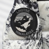 The North Face New Embroidered Snow Mountain Printed Warm Down Coat