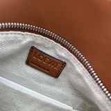 Loewe New Fashion Logo Printed Cowhide Waist Bag Crossbody Bag Size: 24 x 16 x 10.5 CM