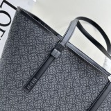 Loewe New Classic Embroidered Tote Bag Shopping Bag Size: 54.5 x 35 x 17 CM