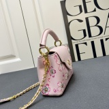Louis Vuitton Fashion Luxury Flower Chain Flip Bag Crossbody Bag