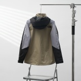 The North Face Fashion Unisex Embroidered Logo Hoodie Jacket