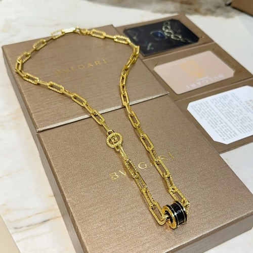 Bvlgari New Couple Fashion Versatile Transport Bead Necklace