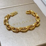 Bvlgari New Couple Fashion Logo Versatile Bracelet