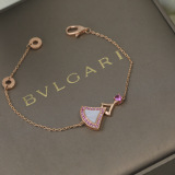 Bvlgari New Versatile Elegant Diamond Set Fan Bracelet