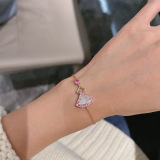Bvlgari New Versatile Elegant Diamond Set Fan Bracelet