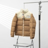 The North Face Classic Embroidery Large Logo Short Down Jacket