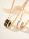 Bvlgari New Couple Fashion Versatile Transit Bead Necklace