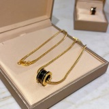 Bvlgari New Couple Fashion Versatile Transport Bead Necklace