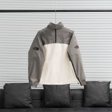 The North Face Mesh Pocket Double Sleeve Embroidered Stand Collar Jacket