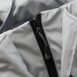 The North Face New Embroidery Logo Double Zipper Hooded Down Coat