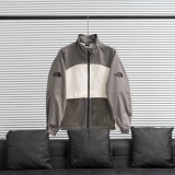 The North Face Mesh Pocket Double Sleeve Embroidered Stand Collar Jacket