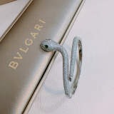 Bvlgari New Personalized Full Diamond Serpentine Bracelet