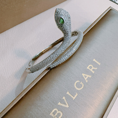 Bvlgari New Personalized Full Diamond Serpentine Bracelet