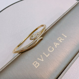 Bvlgari New Fashion Diamond Set Serpentine Bracelet