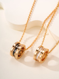 Bvlgari New Couple Fashion Versatile Transit Bead Necklace