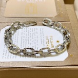 Bvlgari New Couple Fashion Logo Versatile Bracelet