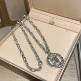 Bvlgari New Couple Fashion Simple Versatile Necklace