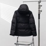 The North Face Fashion Classic Climbing Hooded Embroidered Down Coat