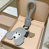 Bvlgari New Fashion Full Diamond Skirt Dog Bag Pendant Keychain