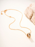 Bvlgari New Couple Fashion Versatile Transit Bead Necklace